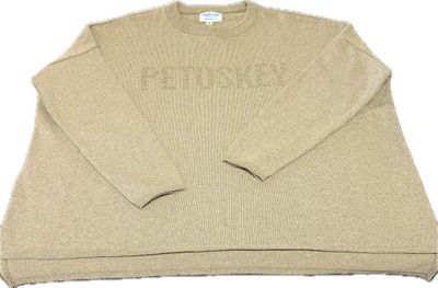 "Petoskey" Everyday Relaxed Sweater Taupe - 