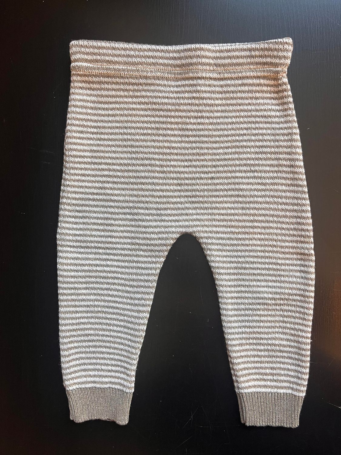 Knit Baby Mini Stripe Pants - , Size: 12 M