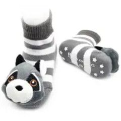 Clever Raccoon Boogie Toes Rattle Socks - 