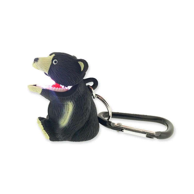 Animal WildLights Carabiner Flashlight - Black Bear