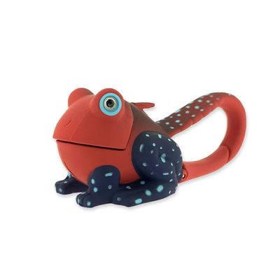 Tropical LifeLights Carabiner Flashlight - Red Frog