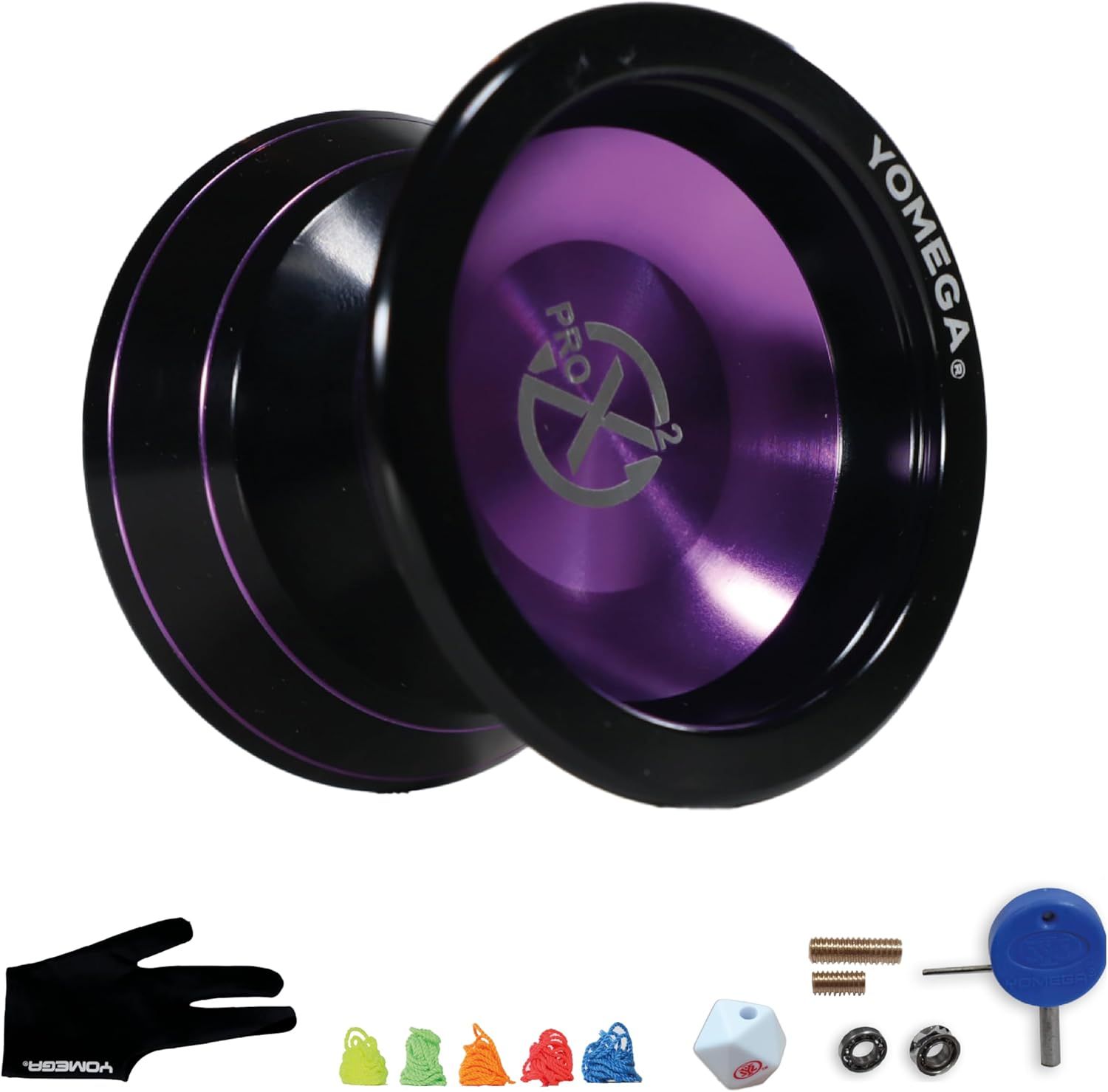 Yomega Pro X2 Yo-Yo - Black/Purple