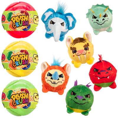 Plush Crush Bouncy Ball - Series 4: Prehistoric