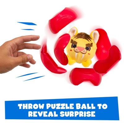 Plush Crush Bouncy Ball - Series 4: Prehistoric