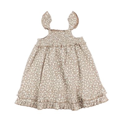Kids Organic Smocked Summer Dress