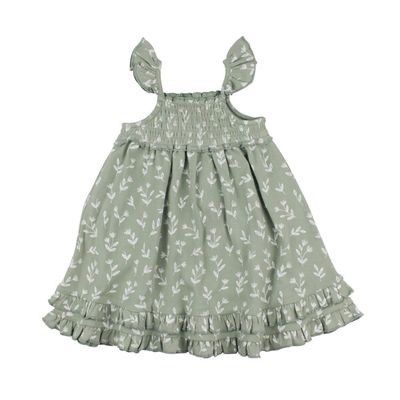 Kids Organic Smocked Summer Dress