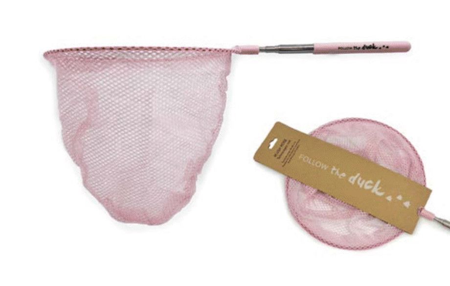 Telescopic Fishing Net - Blush Rose