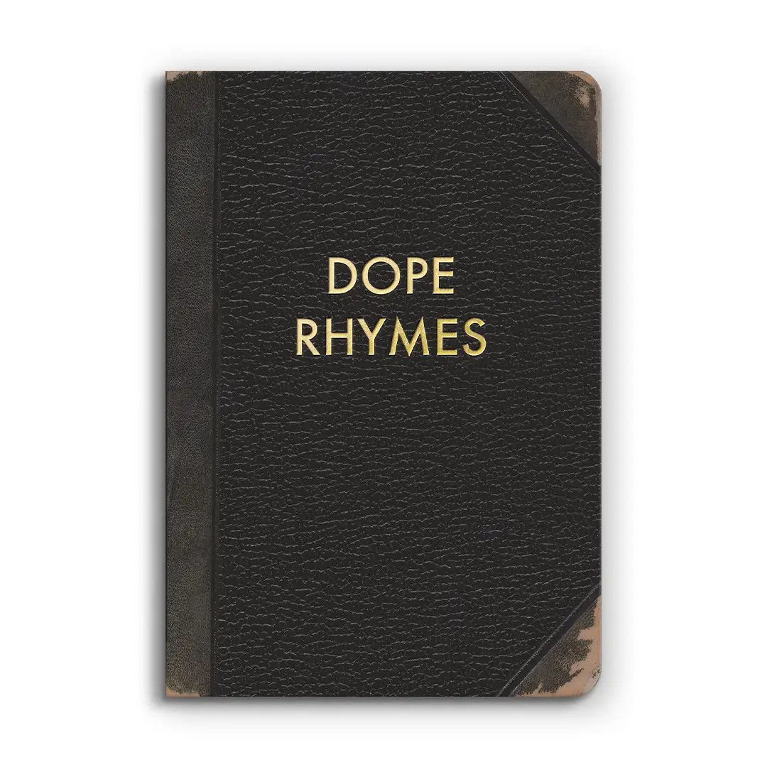 Dope Rhymes Journal - Small