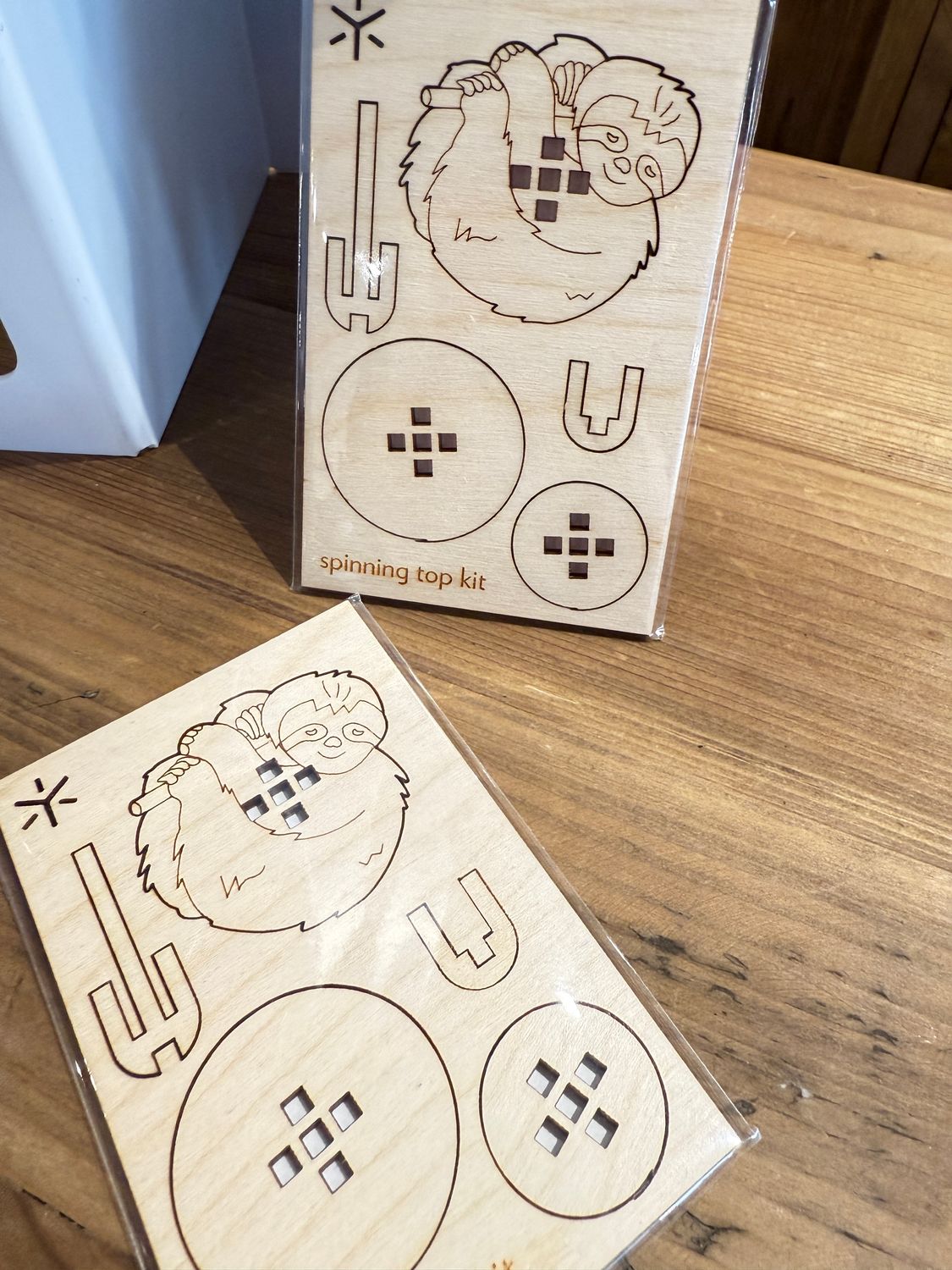 Spinning Top Kit - Animal Sloth