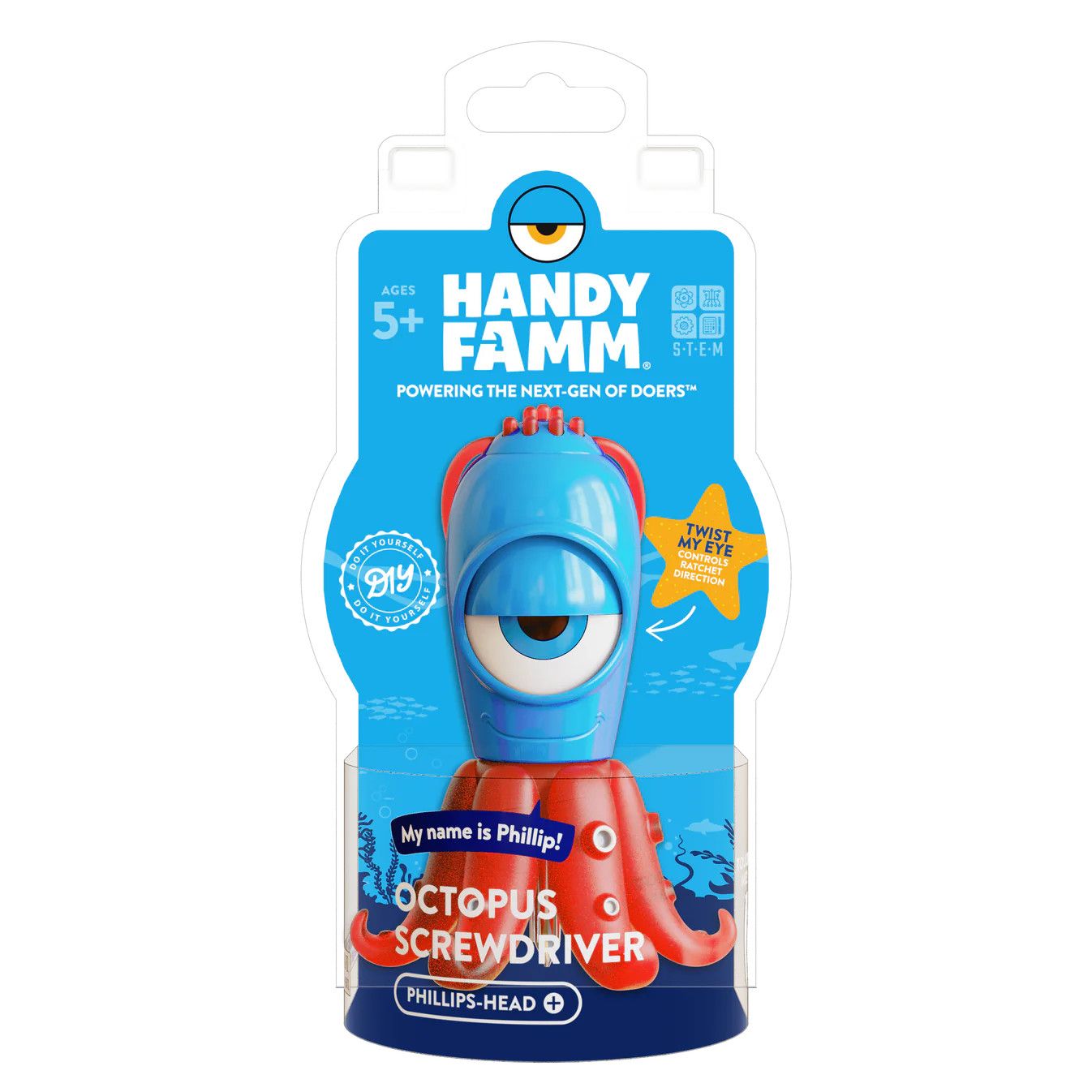 Octopus Phillips Screwdriver Blue - Phillip