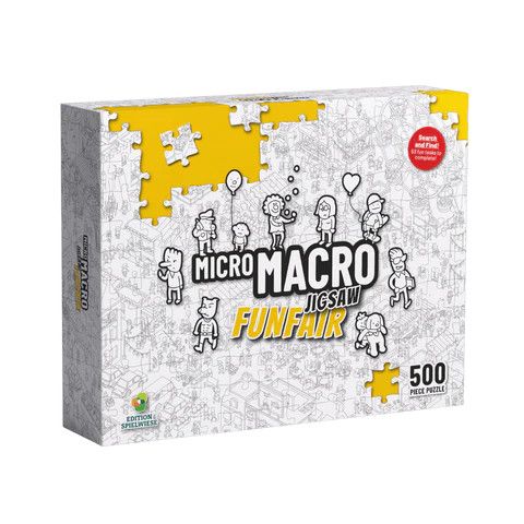 MicroMacro Jigsaw Puzzle: Funfair