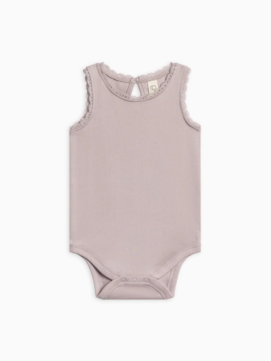 Luna Lace Bodysuit - Lilla - , Size: 3-6M