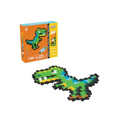 Plus-Plus Puzzle by Numbers - 250pc - T-Rex