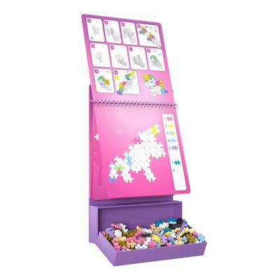 Plus-Plus Puzzle by Numbers - 125pc - Activity Pad - Fairytale