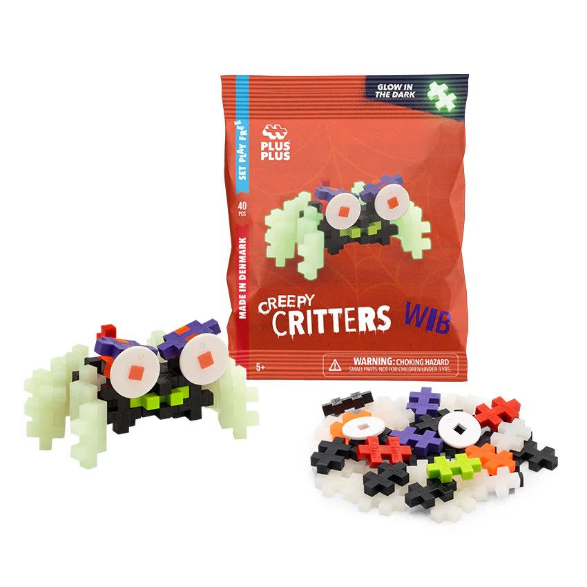 Plus-Plus Creepy Critter Fun Pack - Wib - 40pc