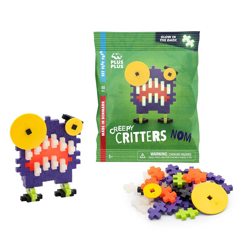 Plus-Plus Creepy Critter Fun Pack - Nom - 40pc