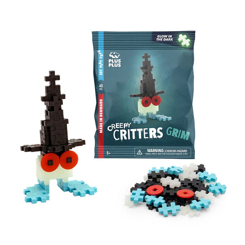 Plus-Plus Creepy Critter Fun Pack - Grim - 40pc