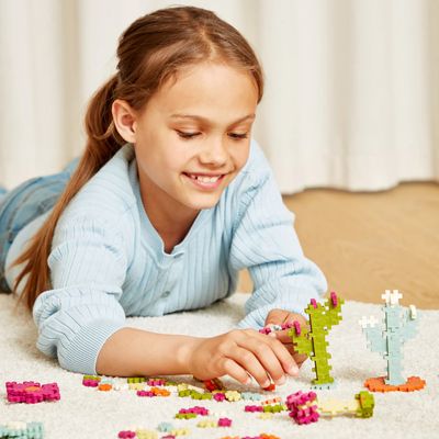 Plus-Plus Open Play Tube - 240pc Botanica