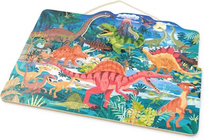 Magnetic Puzzles (Dinosaur) 48 Pieces