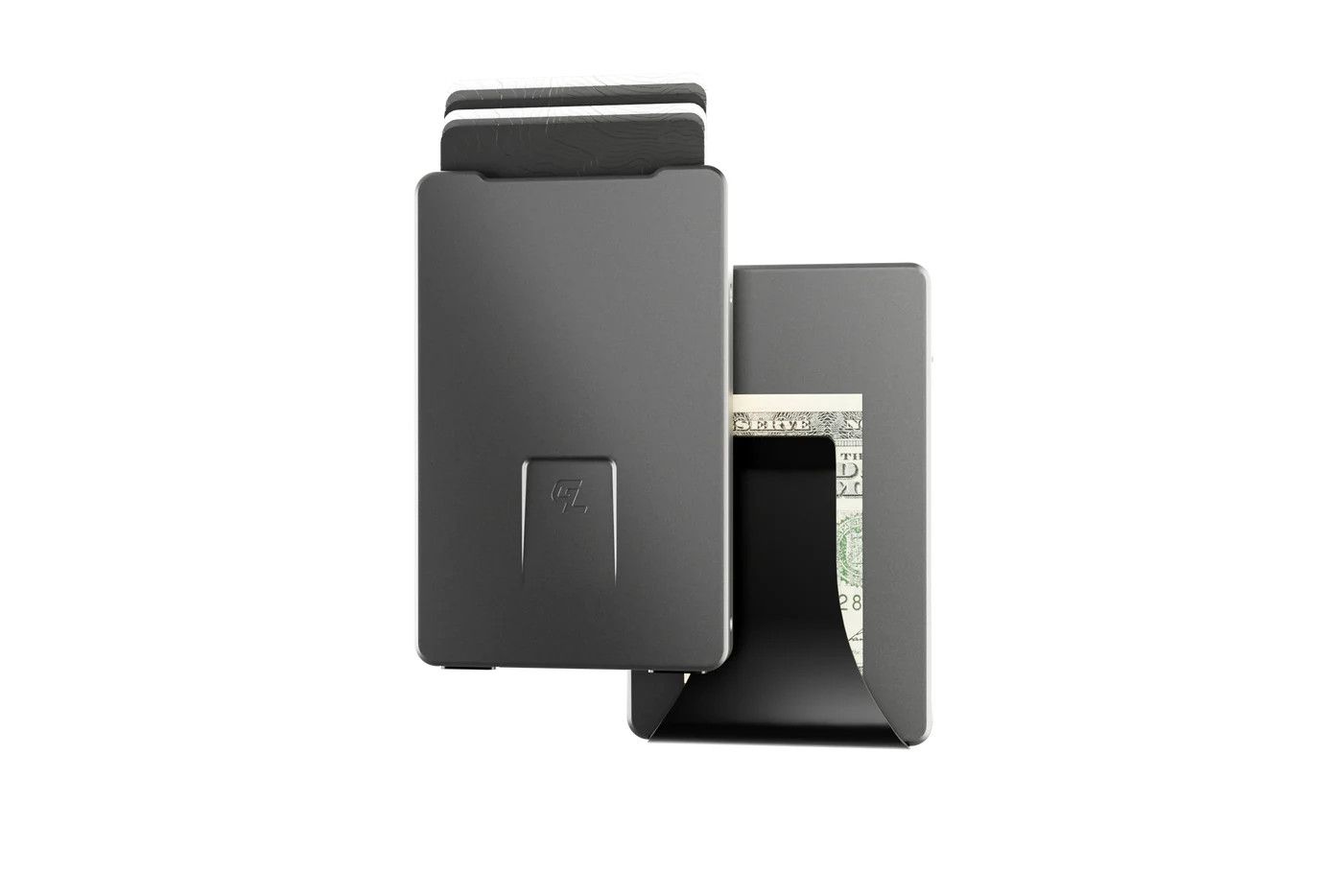 Groove Life  Money Clip Wallet - Gun Metal