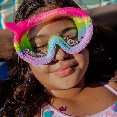 Splash N Shimmer Colorful Cove Swim Mask