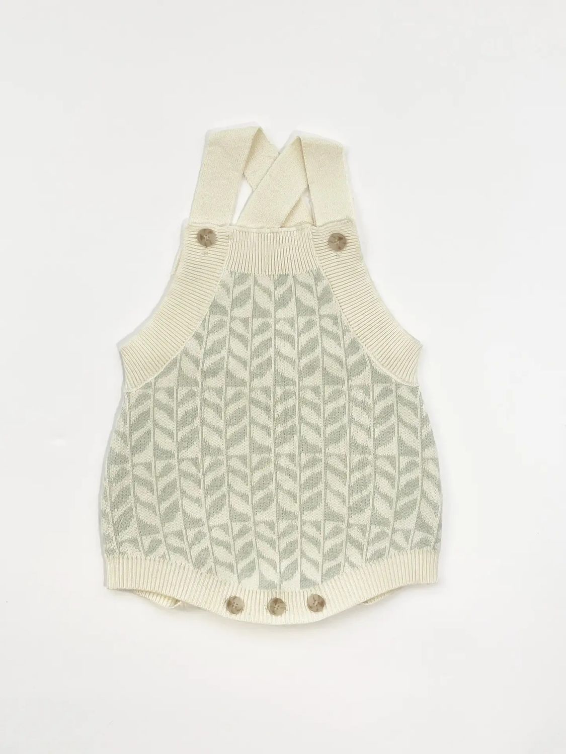 Sprouts Romper Cream 12-18m