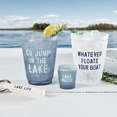 Frost Shot Cups - Lake Water