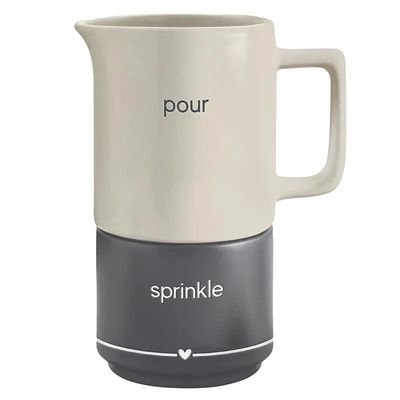 Sugar Bowl and Creamer Set