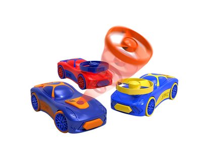 Pull-Back Spinz Racer - Blue and Red