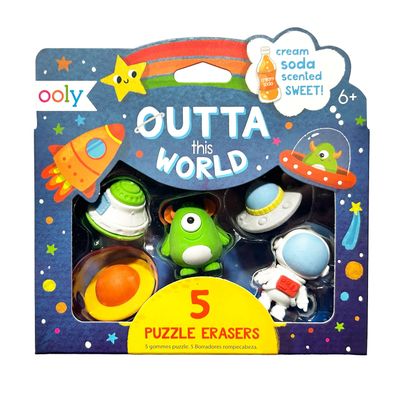 Outta This World Scented Erasers (Set of 5)