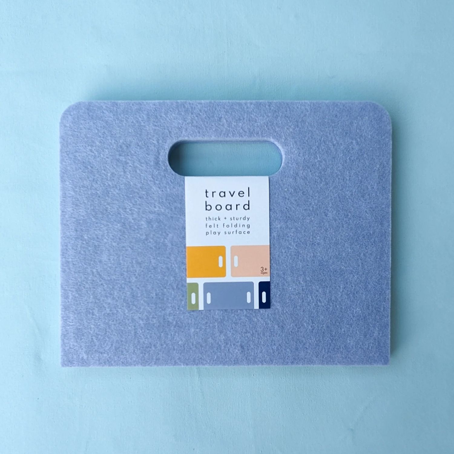 Periwinkle Felt Travel Board