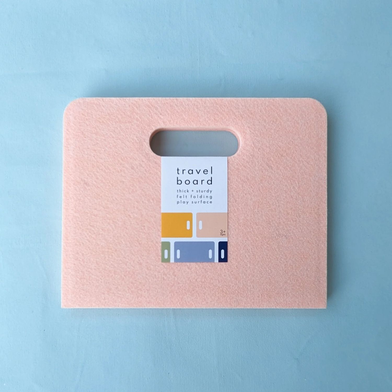 Peach Felt Travel Board