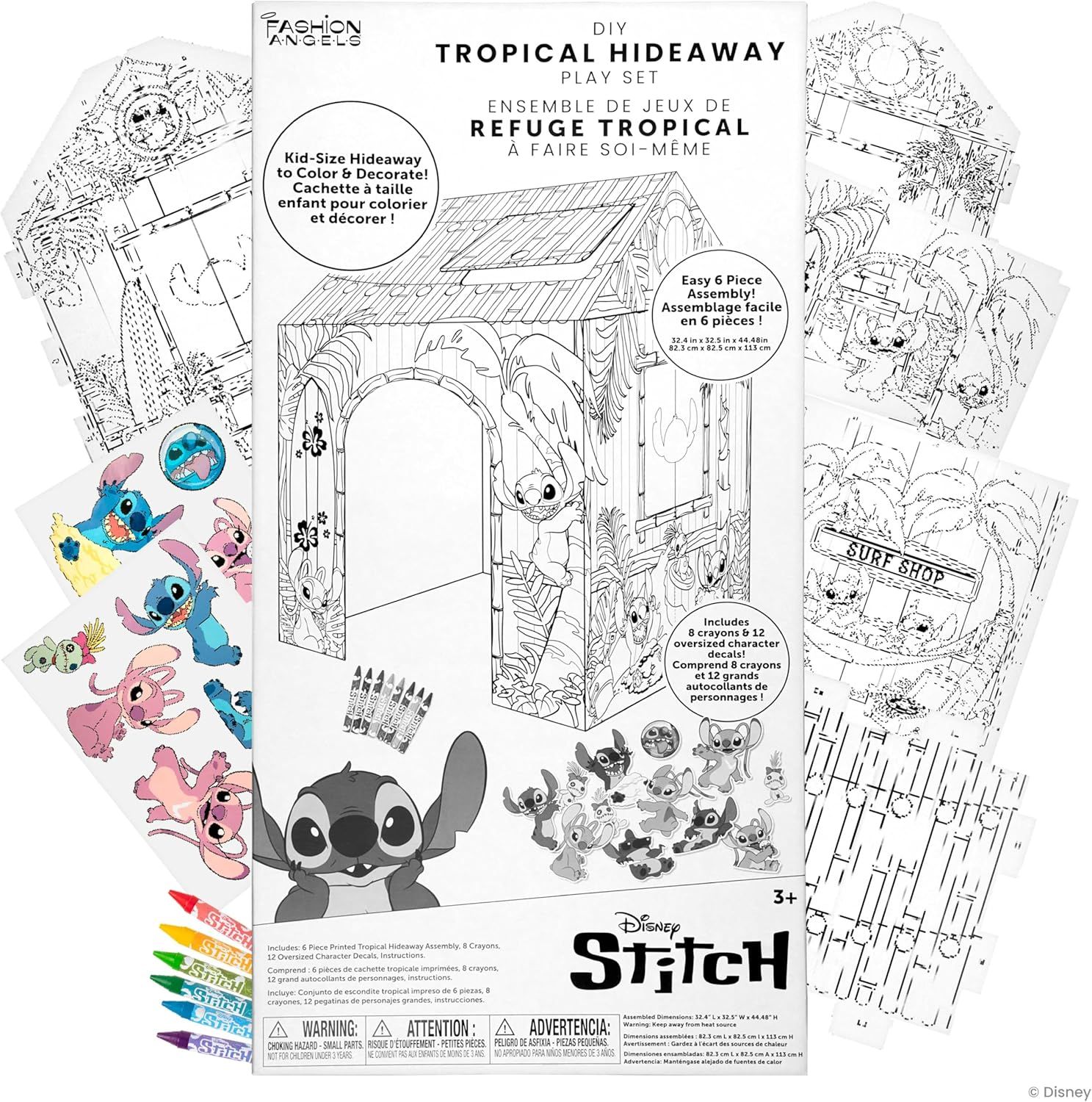 Stitch DIY Tropical Hideaway Play Set