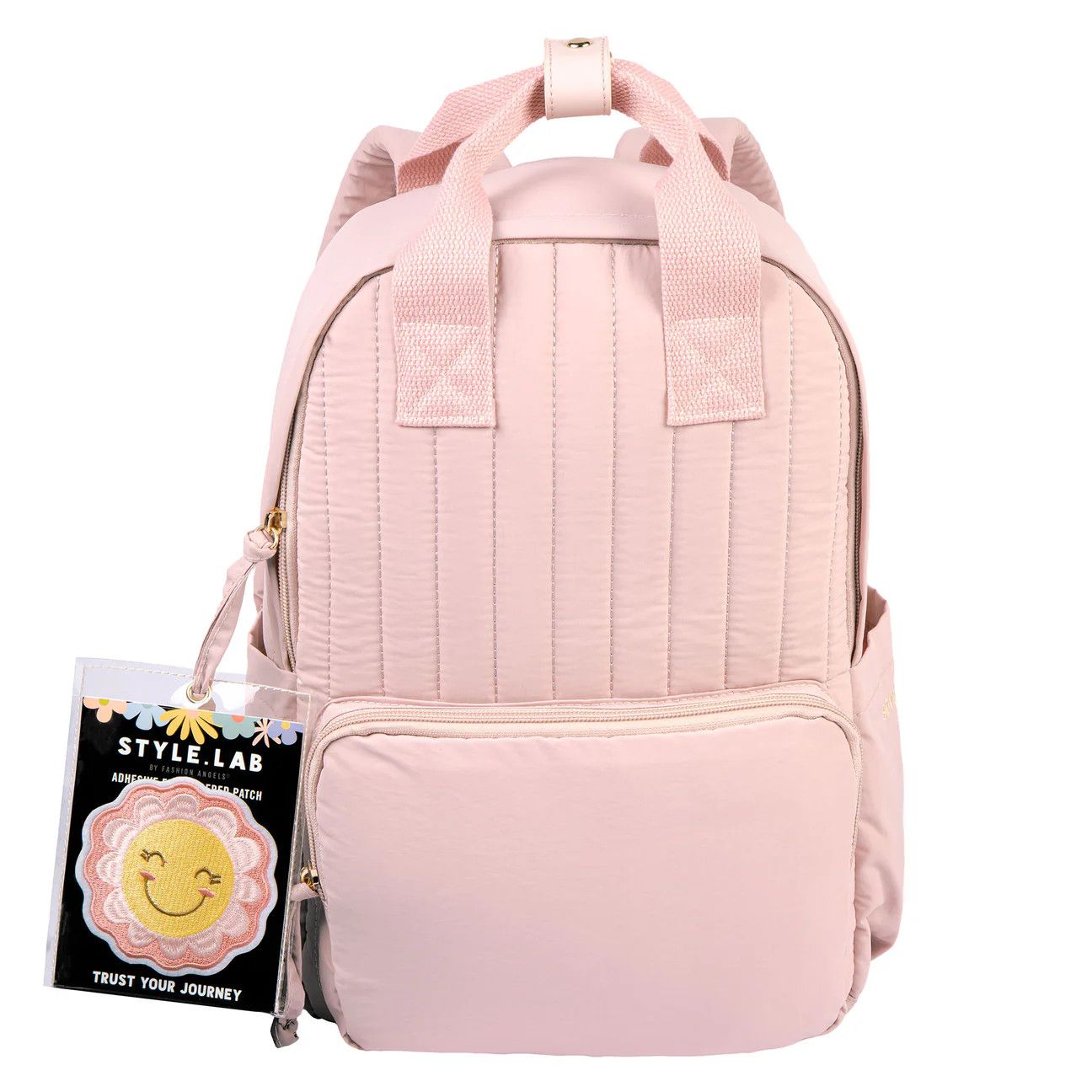 Lulu Midi Puffer Backpack - Pink