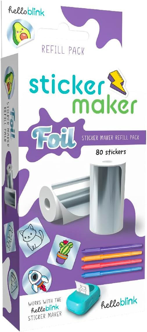 Hello Blink Foil Sticker Maker Refill Pack