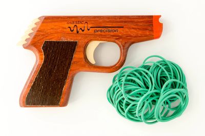 The PPK Rubber Band Gun - Padauk