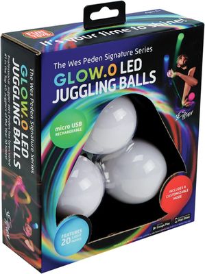 Wes Peden GLOW.0 LED Juggling Balls