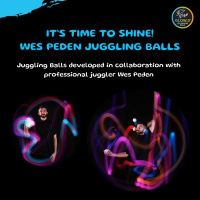 Wes Peden GLOW.0 LED Juggling Balls