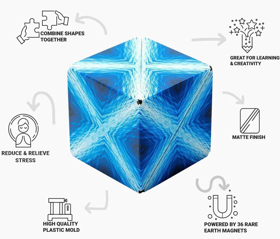 SHASHIBO CUBE - Blue Planet