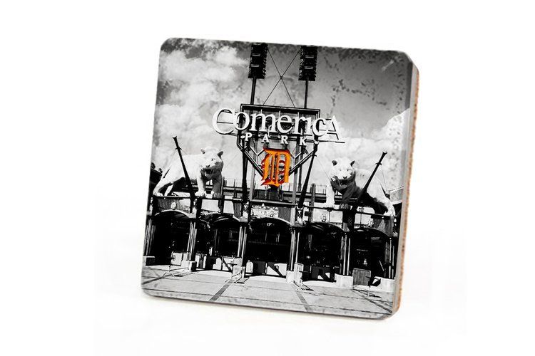 Comerica Dark Coaster