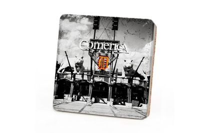 Comerica Dark Coaster