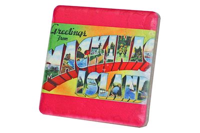 Greetings from Mackinac Island Coaster