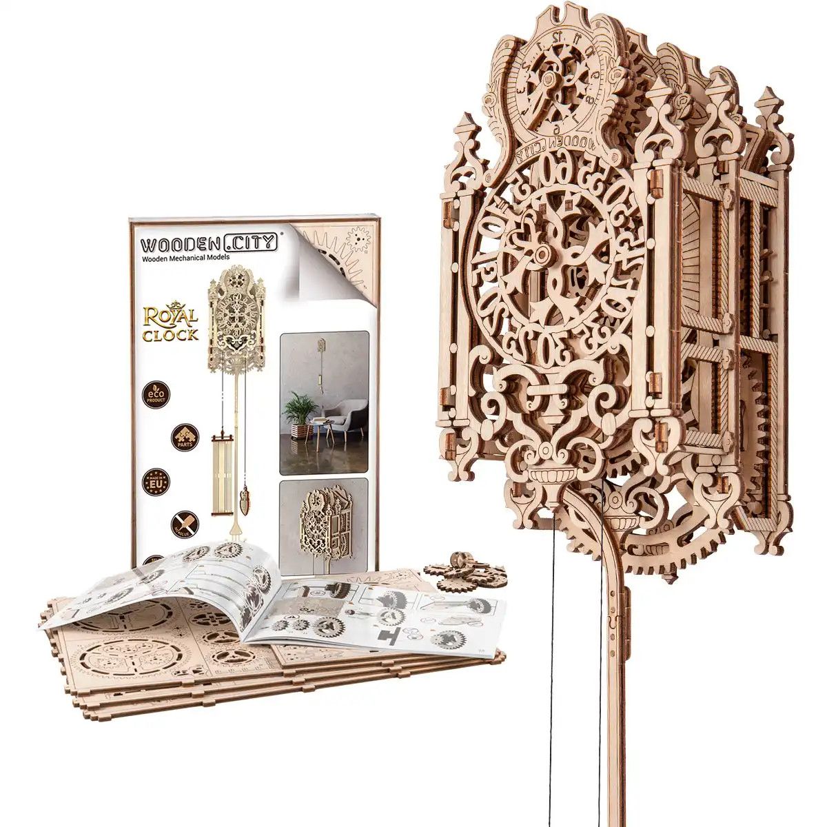 Wooden City - Royal Clock