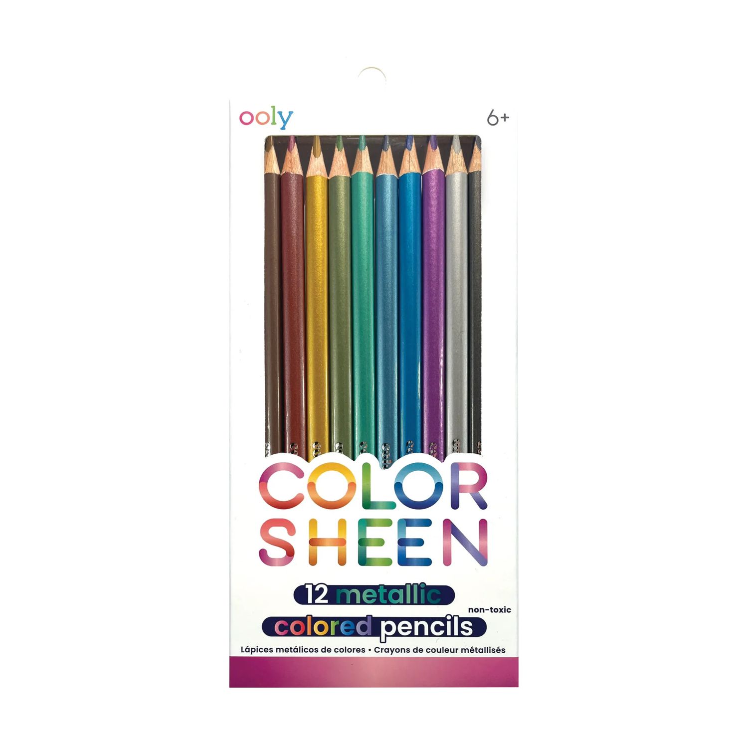 Color Sheen: Metallic Colored Pencils