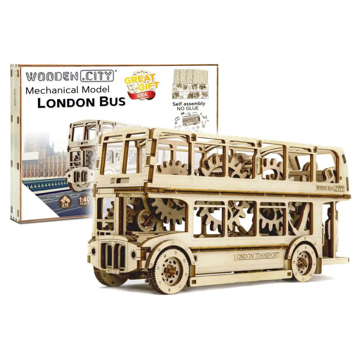 Wooden City - London Bus