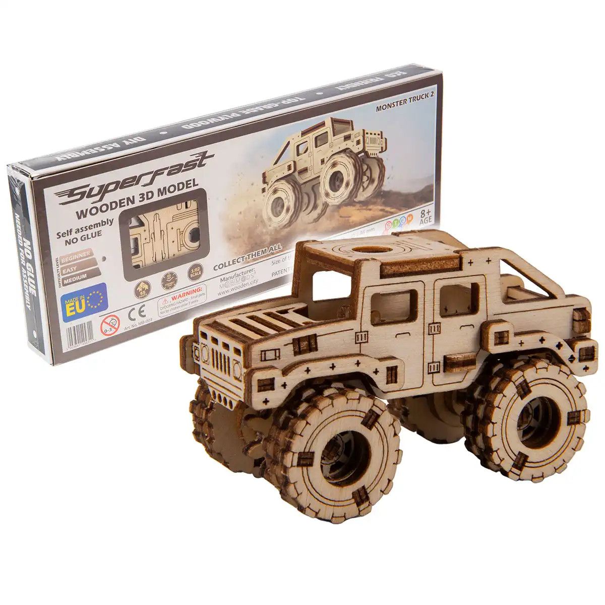 Wooden City - Monster Truck #2