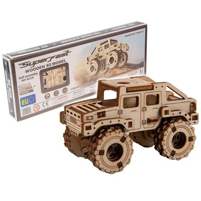 Wooden City - Monster Truck #2