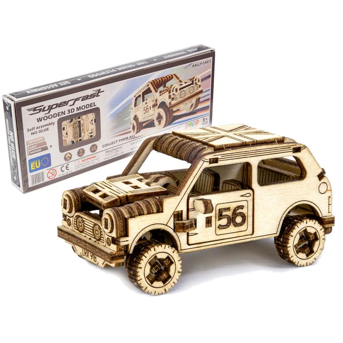 Wooden City - Rally Car #1 (Subcompact)