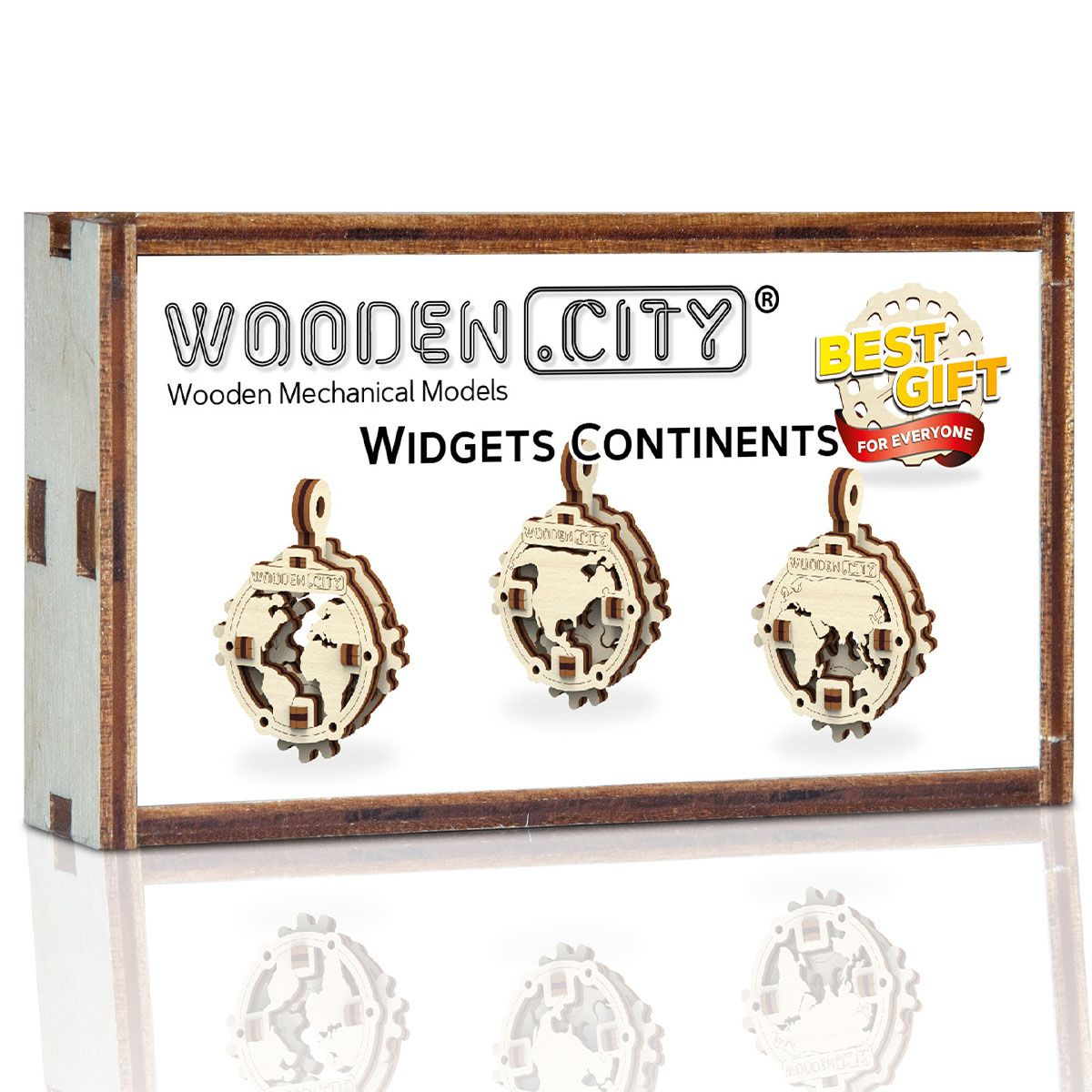 Wooden City - Widgets Continents