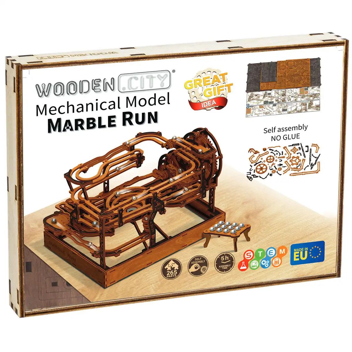 Wooden City - Marble Run
